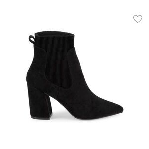 STEVEN BY STEVE MADDEN-Newell Point-Toe Sock Booties size 9